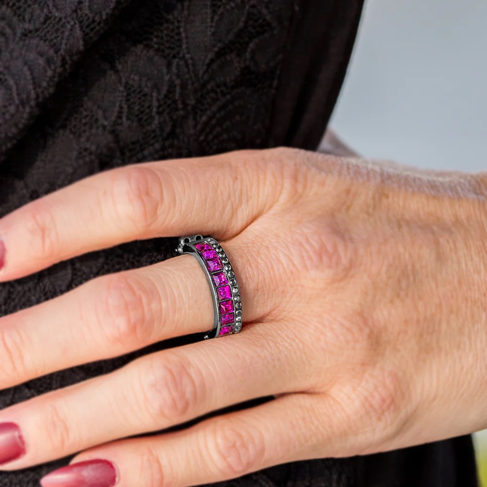 5/$25 Money Moto Pink Ring